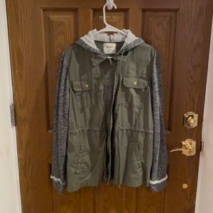 Gently used large Mudd utility jacket